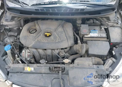 2016 Hyundai Elantra Value Edition из США, поврежденный, VIN 5NPDH4AEXGH778086